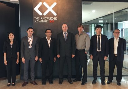 ผู้บริหารนิสสันเข้าพบนายกสมาคมยานยนต์ไฟฟ้าไทย  เพื่อหารือเกี่ยวกับระบบนิเวศของรถไฟฟ้าในประเทศไทย