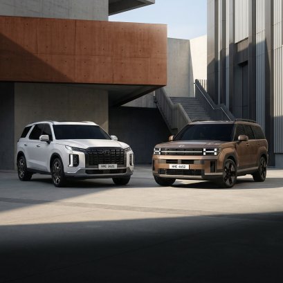 ฮุนได พาส่อง 2 SUV ยุคใหม่ Hyundai PALISADE Diesel รถแฟลกชิพพรีเมียม  และ Hyundai all-new SANTA FE Hybrid ที่เท่ แบบครบ-จบ-คุ้ม