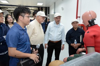 IMC สื่อสากล ผู้จัดงาน "MOTOR EXPO" เยี่ยมชมศูนย์ทดสอบยานยนต์และยางล้อแห่งชาติ