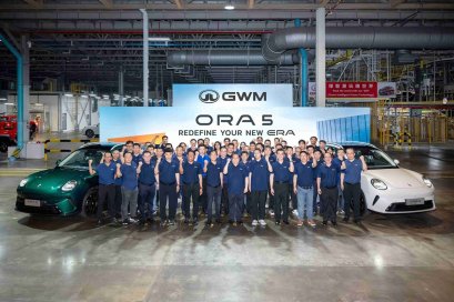 GWM เปิดสายการผลิต ORA 5 อย่างเป็นทางการ ณ โรงงาน GWM Smart Factory ในประเทศไทย  ตอกย้ำพันธกิจในการขับเคลื่อนไทยสู่ฐานการผลิตยานยนต์พลังงานใหม่ระดับสากล  เริ่มส่งมอบ ORA 5 ถึงมือลูกค้าคนไทย พฤษภาคมนี้เป็นต้นไป