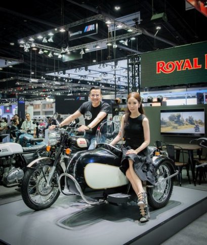 Royal Enfield เปิดตัว Custom Bike ดีไซน์รถยุคสงครามโลก ภายในงานมหกรรมยานยนต์ครั้งที่ 33 