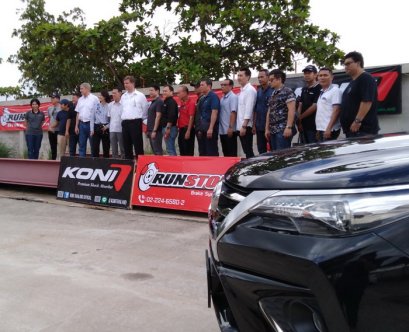 บี.เจ. มอเตอร์พาร์ท จัดกิจกรรมทดสอบ Shock KONI