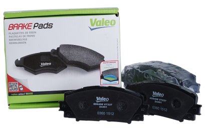 Valeo ผ้าเบรกมาตรฐานสูงจากฝรั่งเศส เงียบไม่สั่นเวลาเบรก ระยะเบรกสั้น ทนความร้อนสูง อายุการใช้งานยาวนาน