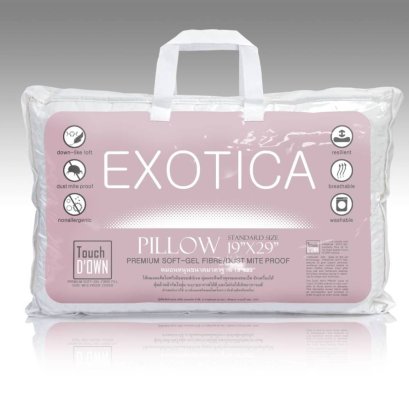 EXOTICA Touch Down Pillow