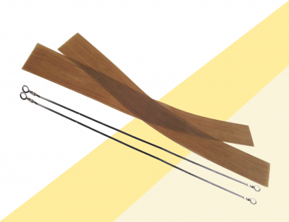 PTFE (Teflon) Glass Fiber &amp;  Wire Heat Elements for Hand Impulse Sealer