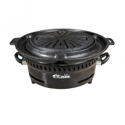 แผ่นย่างขอบย่างชีส-ไข่ เคลือบเทปล่อน แบบซี่ดาวกระจาย พรีเมียม รุ่น CE20B6