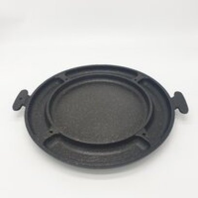 KIREN BBQ แผ่นย่างขอบย่างชีส-ไข่ 4 ช่อง เคลือบเทปล่อน พรีเมียม รุ่น CE14