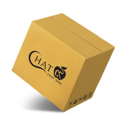 กล่องสินค้าทั่วไป Brand : Chat9