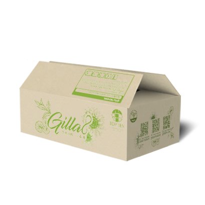 กล่องลูกฟูก 3 ชั้นลอน B ขนาด : 17 x 25 x 9 cm.