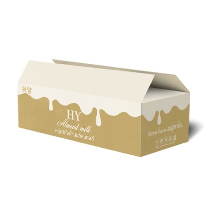 กล่องลูกฟูก 5 ชั้นลอน BC ขนาด : 24 x 41.5 x 13.3 cm.