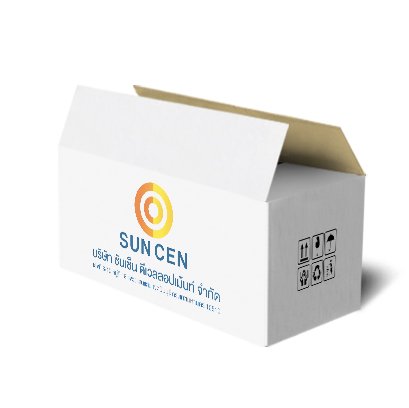 กล่องลูกฟูก 5 ชั้นลอน BC ขนาด : 27 x 43 x 19 cm.