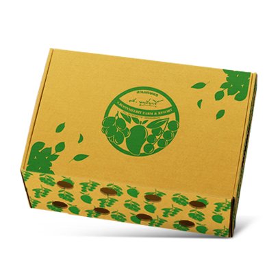 กล่องผลไม้ Brand : บุญมีฤทธิ์