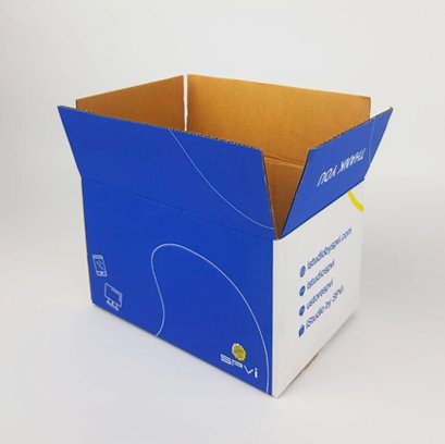 กล่องกระดาษลูกฟูก 3 ชั้นลอน B Brand : Istudiobyspvi Istudio by spvi