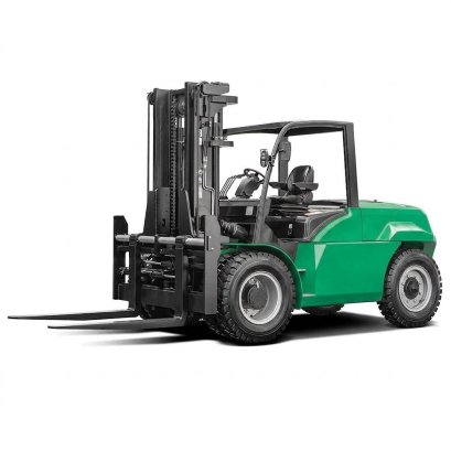 โฟล์คลิฟท์ไฟฟ้านั่งขับ  LITHIUM  BATTERY /  Electric Forklift Truck With Lithium Power 6.0-10ton