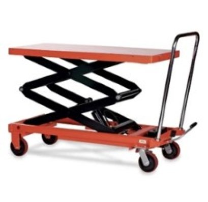 โต๊ะยกสูงปรับระดับแบบแมนนวล (Manual Scissor Lift Table)