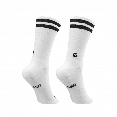 Performance Sock - Double Slash white