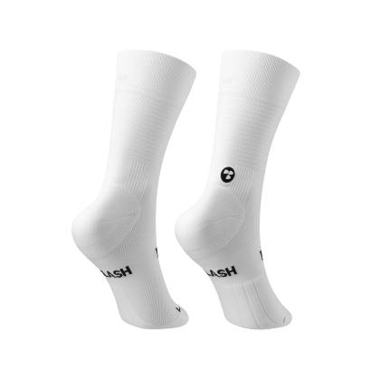 Performance Sock - Double Slash Pure White