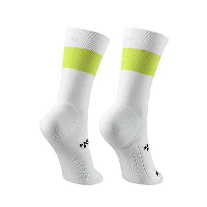 Performance Sock – Spectrum Venom/White