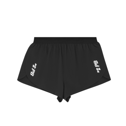 2" Pro Running Short  - Black