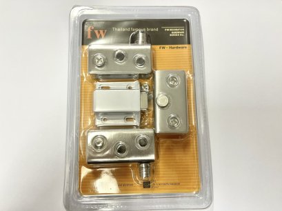 บานพับหนีบกระจก สแตนเลส 40 มม. 50มม. 70มม.