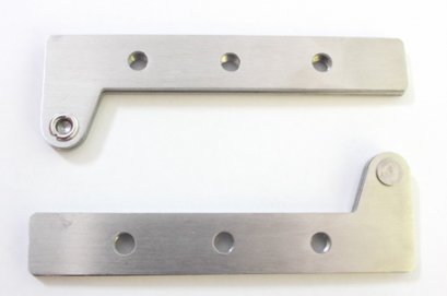 บานพับช่อนสแตนเลส ขนาด 100 มม.