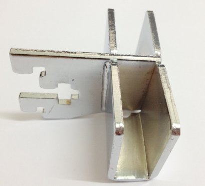 แขนรับแป็บเหลี่ยมรุ่นหนาตัวกลาง 2 ด้าน