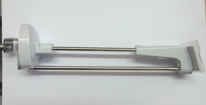 ฮุคแขวนสินค้า แป็บเหลี่ยม ปลดล็อคด้วยแม่เหล็ก 8 นิ้ว