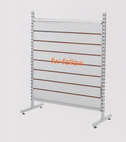 สแตนโชว์ใช้กับแผ่น Slatwall ชุบโครเมี่ยม