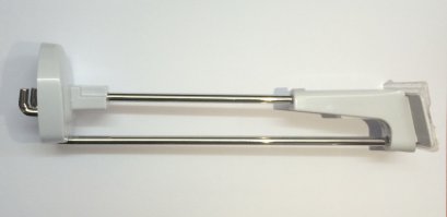 (By23n-1) ฮุคแขวนสินค้า Slalwall ปลดล็อคด้วยแม่เหล็ก 8 นิ้ว