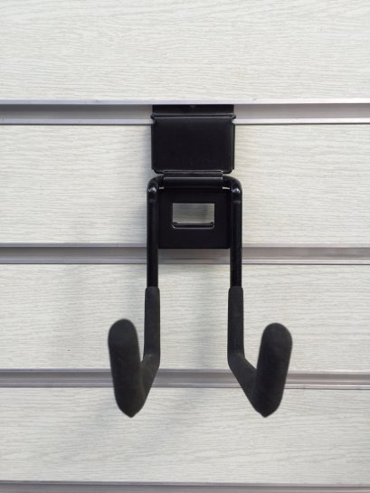 (Kld-3308) ขอแขวนสีดำ J ใหญ่ ใช้กับ Slatwall