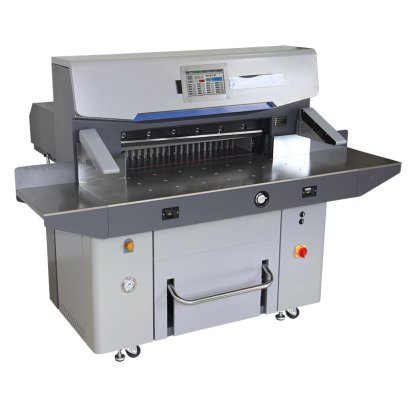 เครื่องตัดกระดาษไฟฟ้า รุ่น 9211 Hydraulic Program-control paper cutting machine