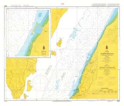 374  ทางเข้าท่าเรือระนอง  (WGS 84)