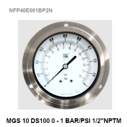 0-1 BarØ 4&quot; Brass Back Connect 1/2&quot;