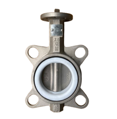 Butterfly Valve Stainless Seat PTFE Disc Stainless CF8M