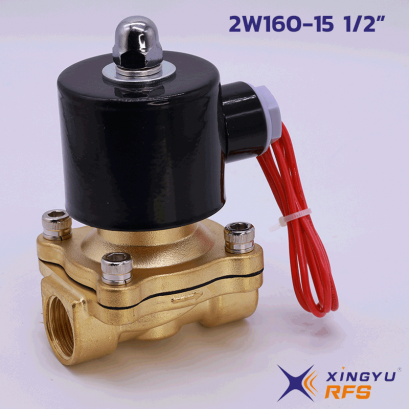 โซลินอยด์วาล์วน้ำ 2W160-15 4หุน 1/2"