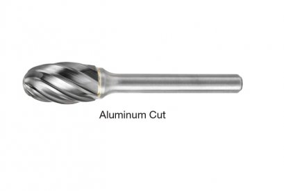 SE Egg &bull; Aluminum-Cut Burs &bull; Inch