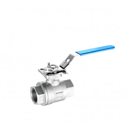 BALL VALVE 2PC  iso 5211 direct mounting pad stainless steel 316