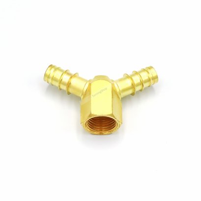 1/2&quot;สวมสายยางน้ำ 2 ทางออกประปาตัวเมีย 1/2&quot;