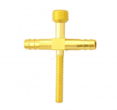 สวมสายยางสามด้านเชื่อมเกลียว