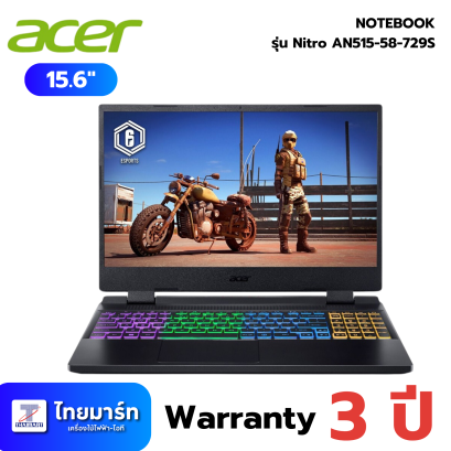 Notebook Acer Nitro AN515-58-729S_Obsidian Black (NH.QHYST.002)