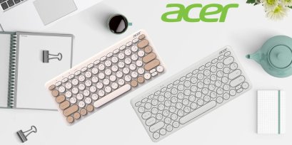 คีย์บอร์ดไร้สาย Acer Wireless & Bluetooth LV1600