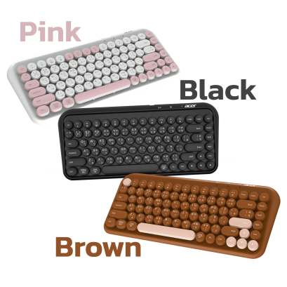 คีย์บอร์ดไร้สาย Acer Wireless & Bluetooth LW1800