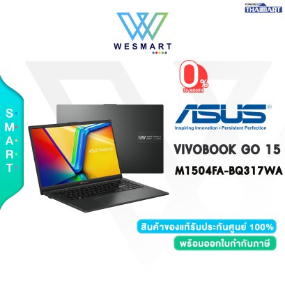 NOTEBOOK (โน้ตบุ๊ค) ASUS Vivobook Go 15 M1504FA-BQ317WA - MIXED BLACK