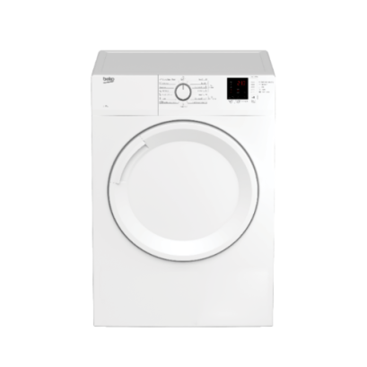 BEKO เครื่องอบผ้าฝาหน้า 8 กก. สีขาว รุ่น DA8112PX0W