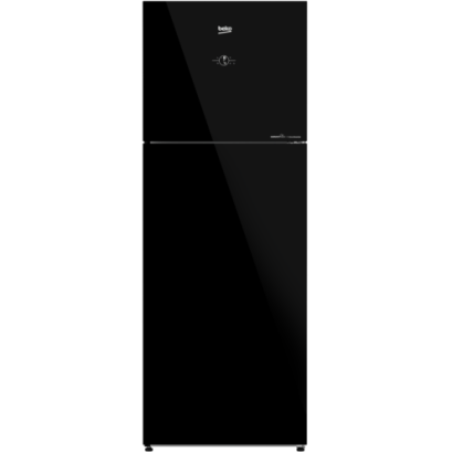 BEKO ตู้เย็น 2 ประตู 14.3Q HarvestFresh กระจกดำ รุ่น B5RDNT445E40VZHFSGB