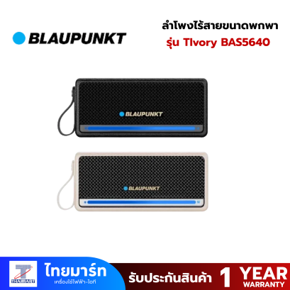 BLAUPUNK TIvory BAS5640 ลำโพงไร้สายขนาดพกพา