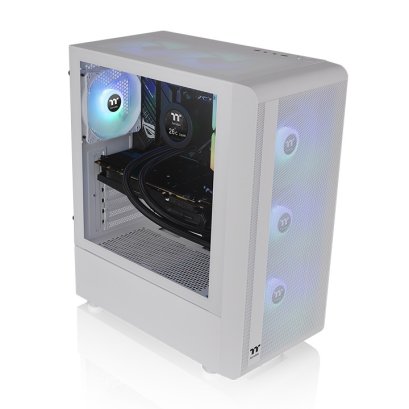 S200 TG ARGB Snow Mid Tower Chassis (CA-1X2-00M6WN-00)