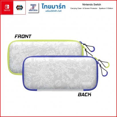 Nintendo NS CARRYING CASE &amp; SCREEN PROTECTOR SPLATOON 3 EDITION