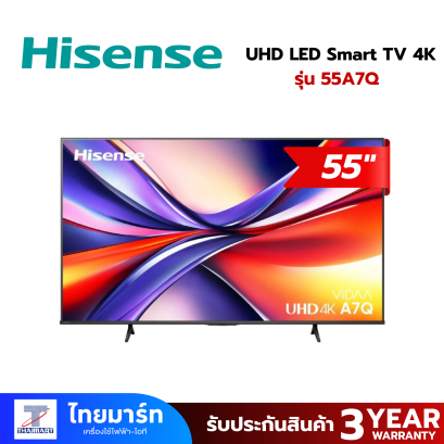 Hisense UHD LED ขนาด 55 นิ้ว 4K Smart TV รุ่น 55A7Q