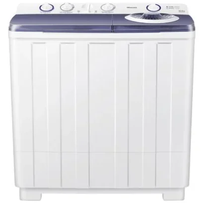 HISENSE เครื่องซักผ้า 2 ถัง รุ่น  WSRB1201W 12 กก. สีขาว